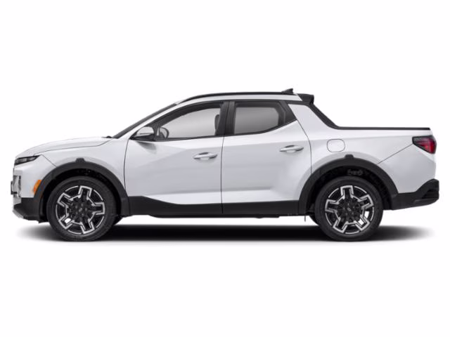 2025 Atlas White Hyundai Santa Cruz Limited AWD Truck