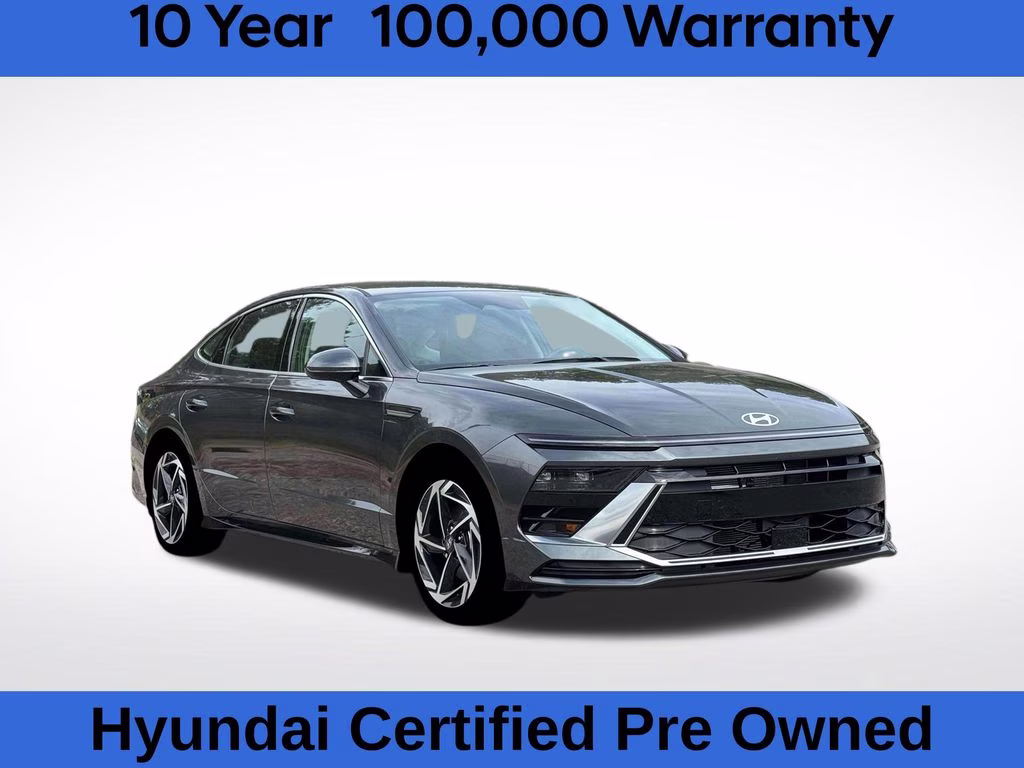 2026 Portofino Gray Hyundai Sonata SEL Sport FWD Sedan