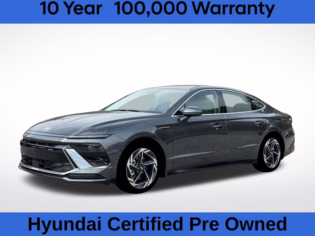 2026 Portofino Gray Hyundai Sonata SEL Sport FWD Sedan