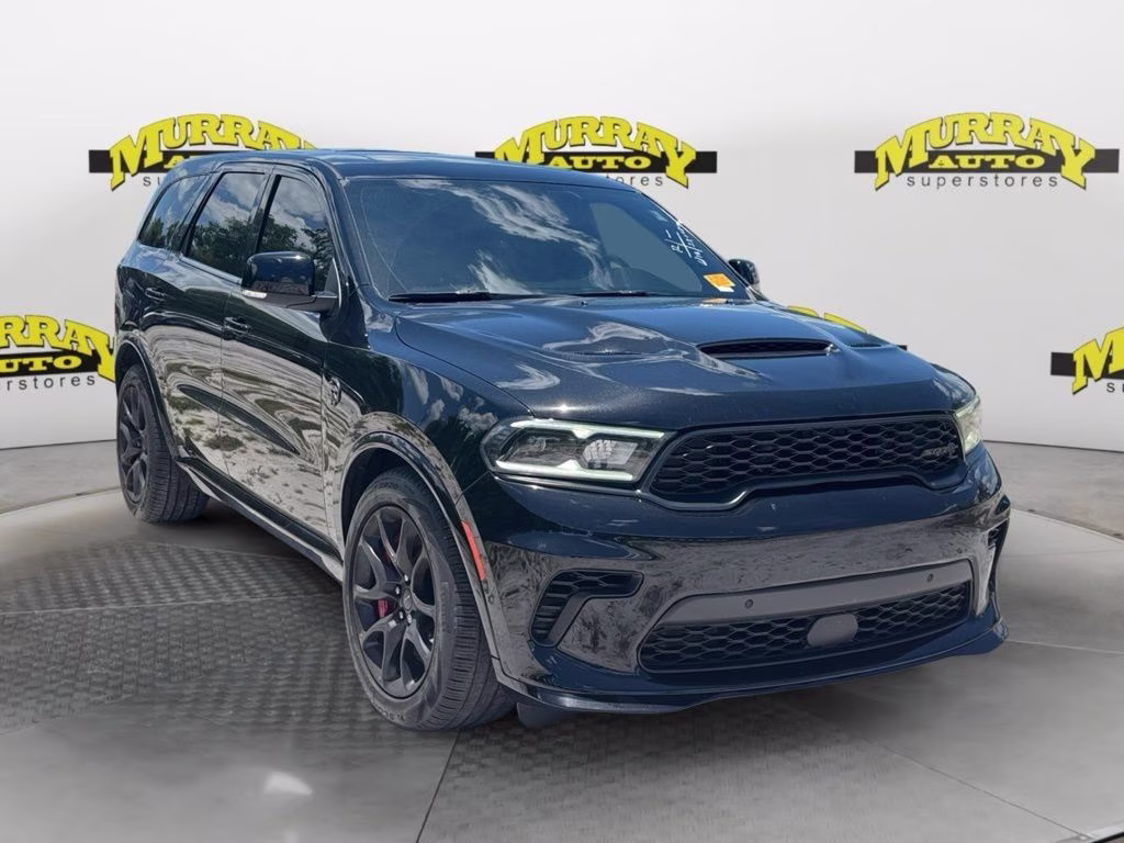 2024 Black Clearcoat Dodge Durango SRT Hellcat Premium AWD SUV