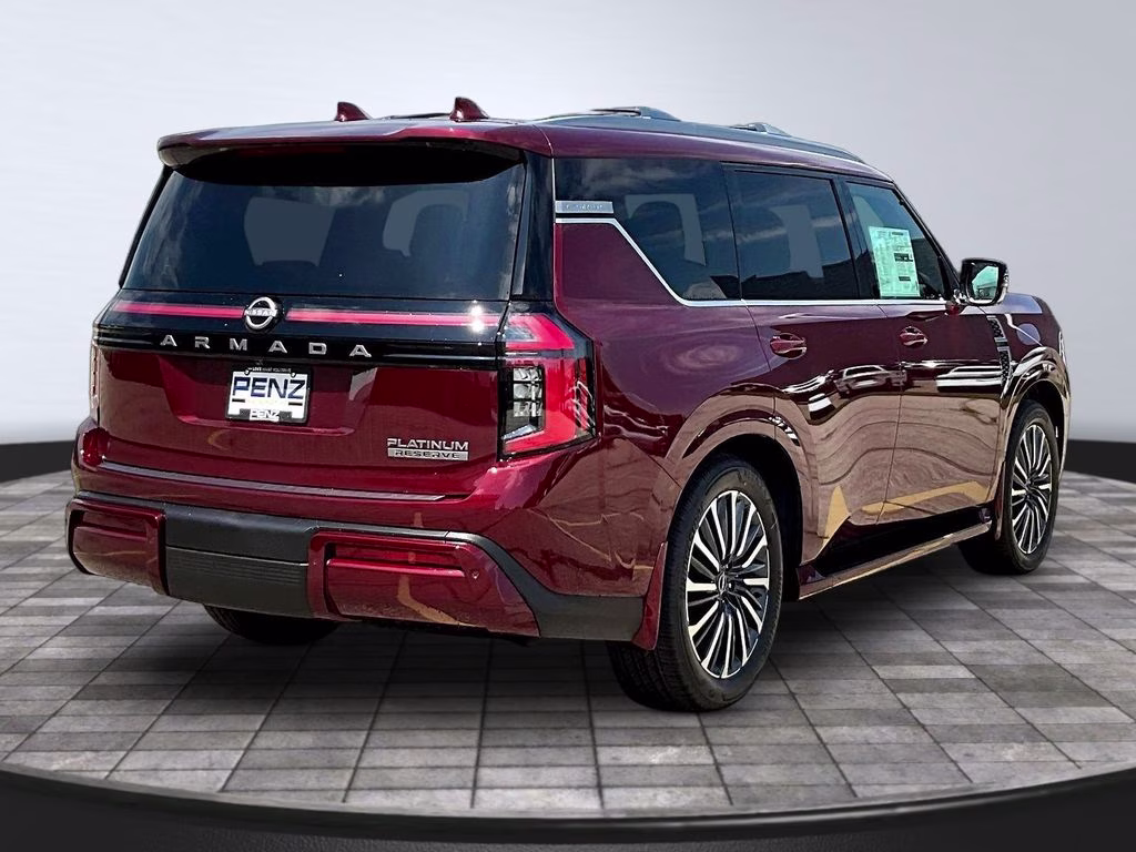 2026 Coulis Red Pearl Nissan Armada Platinum Reserve 4X4 SUV