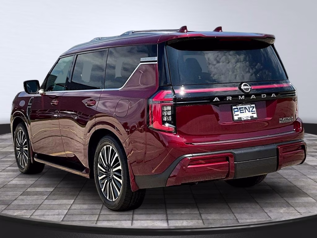 2026 Coulis Red Pearl Nissan Armada Platinum Reserve 4X4 SUV