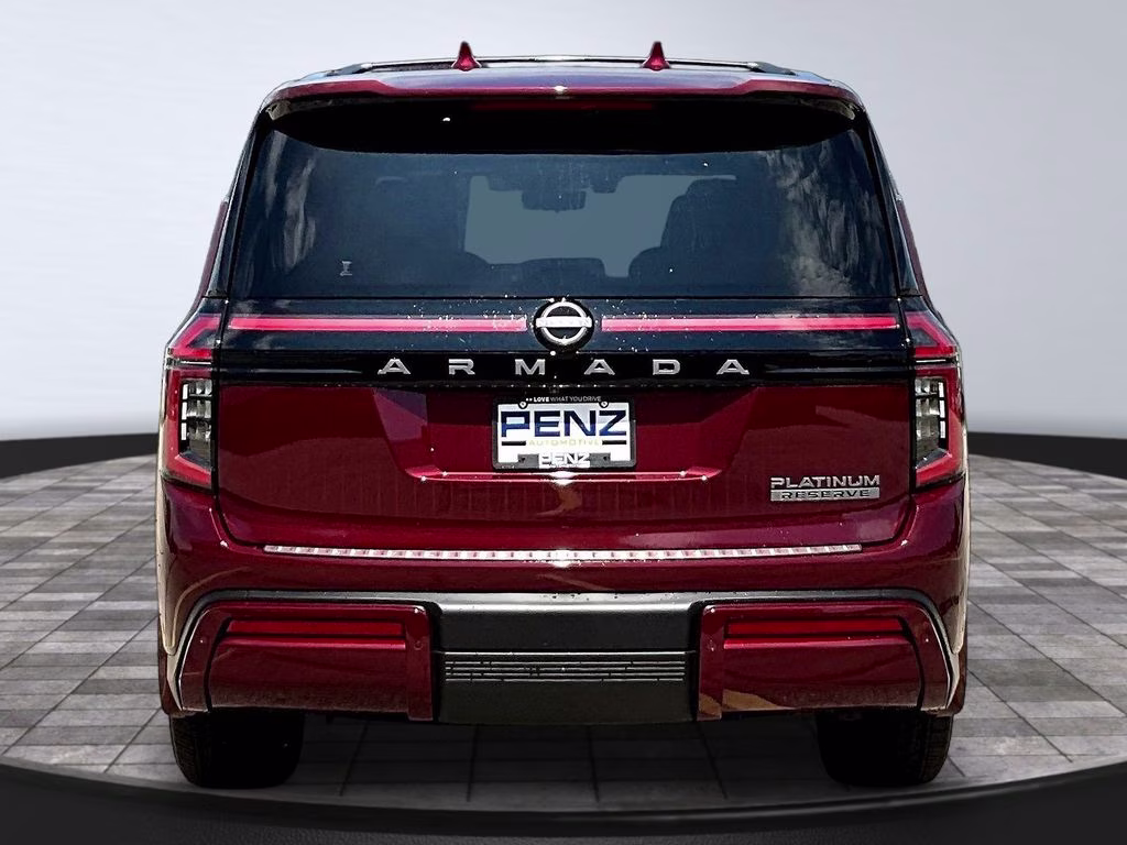 2026 Coulis Red Pearl Nissan Armada Platinum Reserve 4X4 SUV