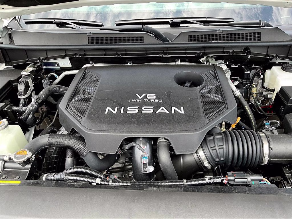 2026 Aspen White/Super Black Nissan Armada PRO-4X 4X4 SUV