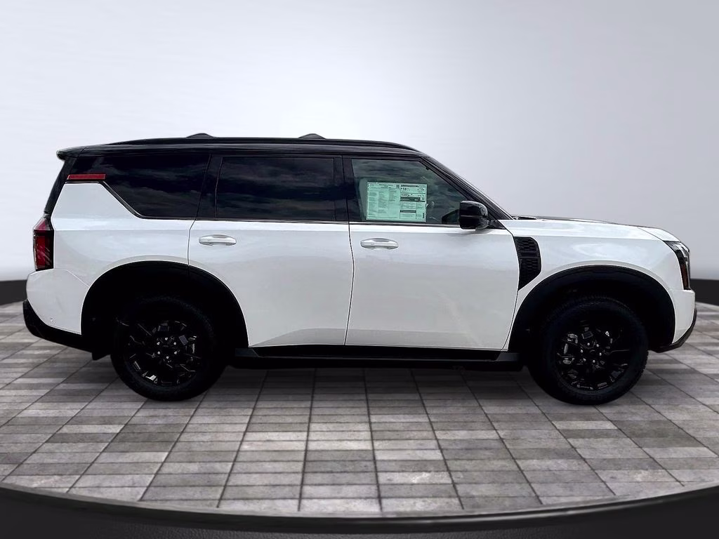 2026 Aspen White/Super Black Nissan Armada PRO-4X 4X4 SUV