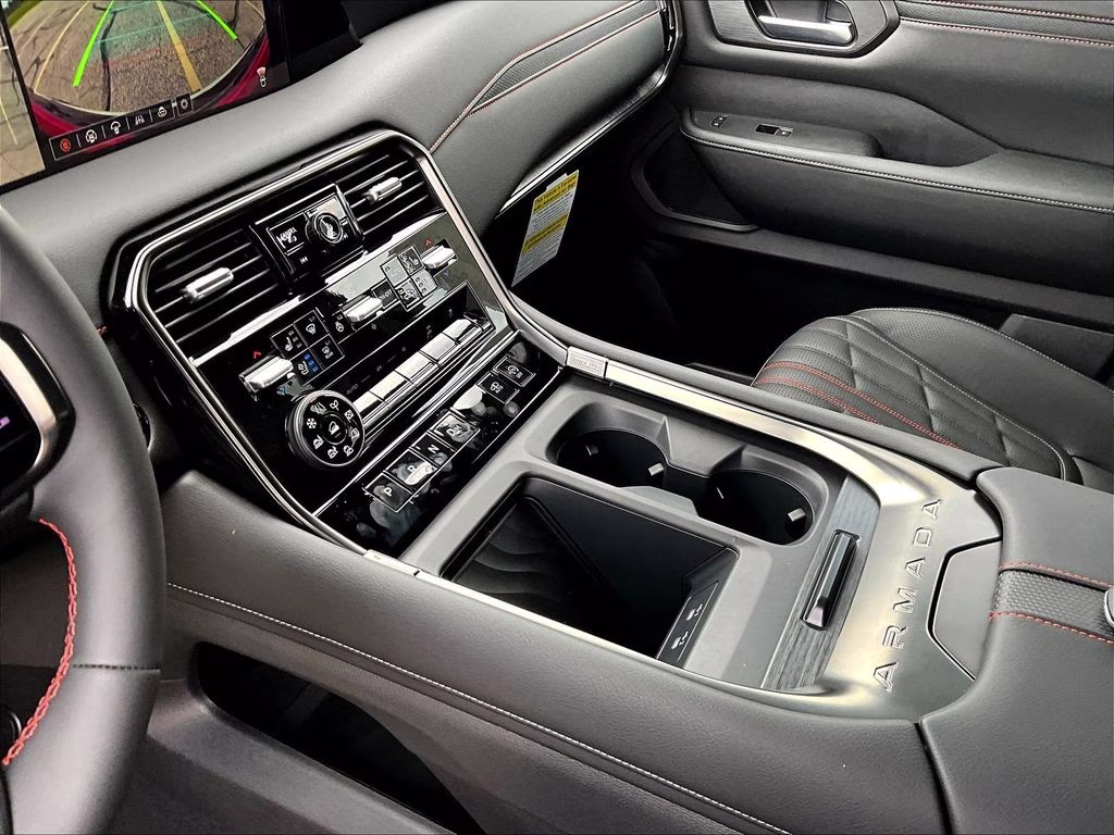 2026 Aspen White/Super Black Nissan Armada PRO-4X 4X4 SUV
