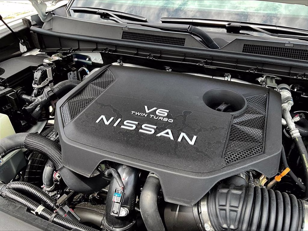 2026 Aspen White/Super Black Nissan Armada PRO-4X 4X4 SUV