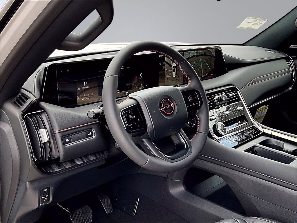 2026 Aspen White/Super Black Nissan Armada PRO-4X 4X4 SUV
