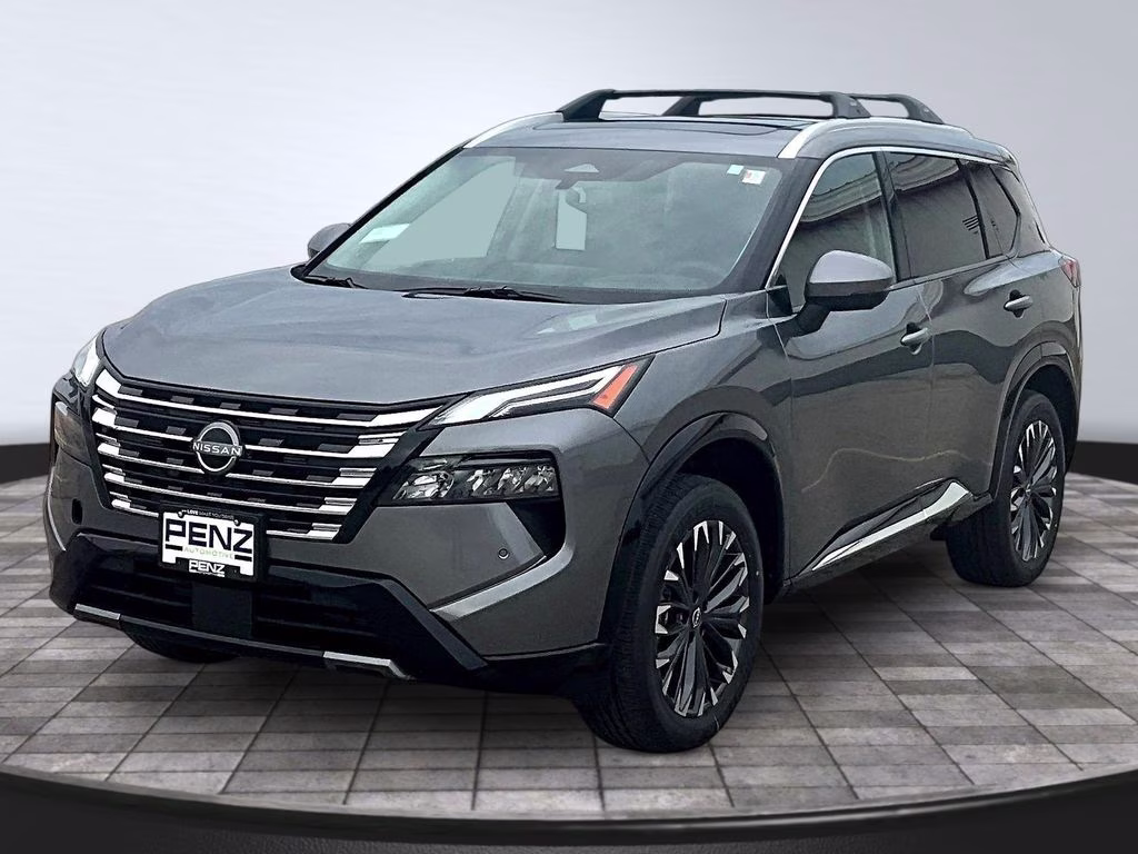 2026 Gun Metallic Nissan Rogue Platinum AWD SUV