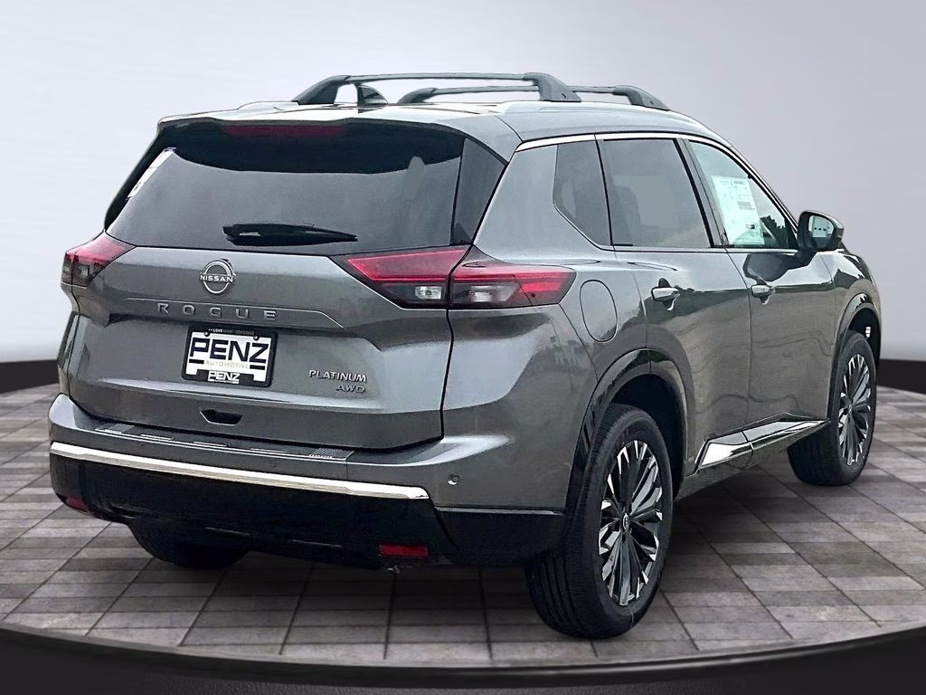 2026 Gun Metallic Nissan Rogue Platinum AWD SUV
