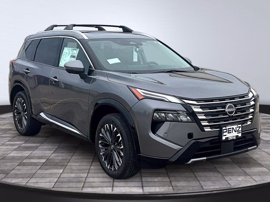 2026 Gun Metallic Nissan Rogue Platinum AWD SUV