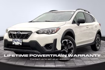 2022 Crystal White Pearl Subaru Crosstrek Base AWD SUV