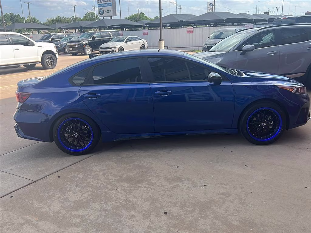 2024 Deep Sea Blue Kia Forte GT-Line FWD Sedan