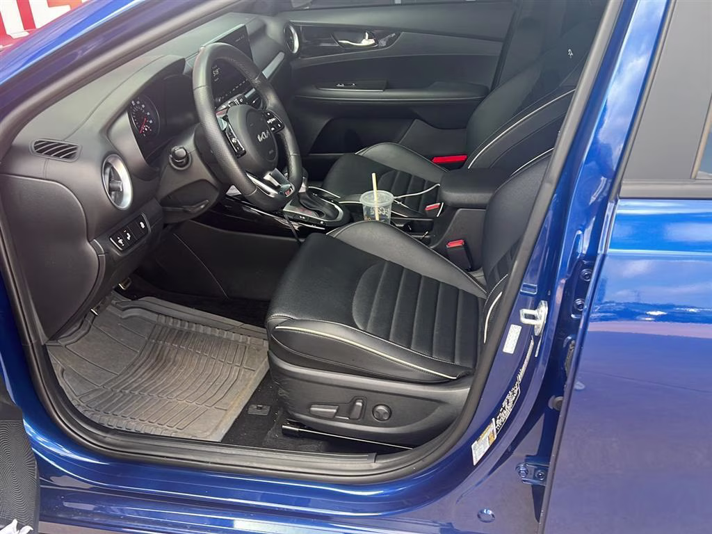 2024 Deep Sea Blue Kia Forte GT-Line FWD Sedan