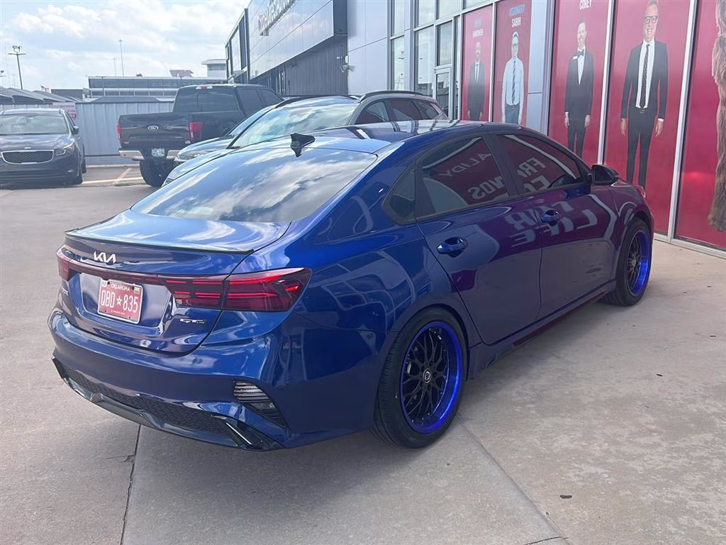2024 Deep Sea Blue Kia Forte GT-Line FWD Sedan
