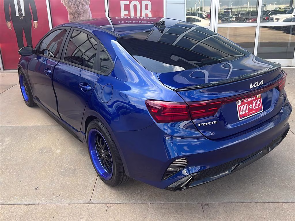 2024 Deep Sea Blue Kia Forte GT-Line FWD Sedan