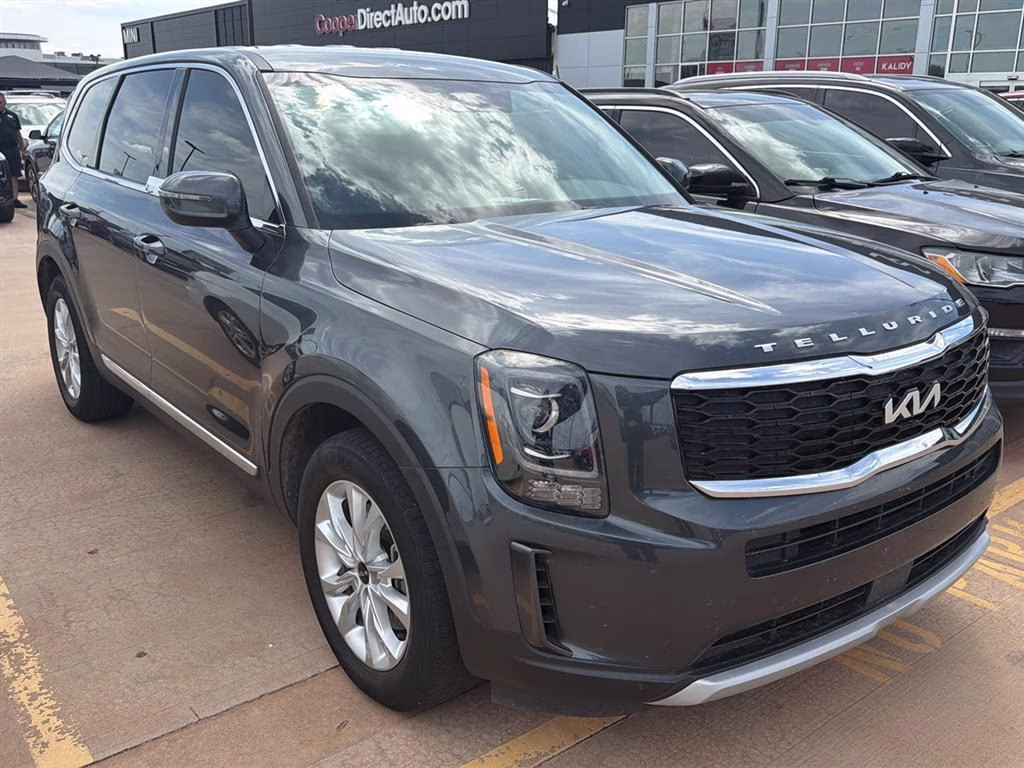 2022 Everlasting Silver Kia Telluride LX AWD SUV