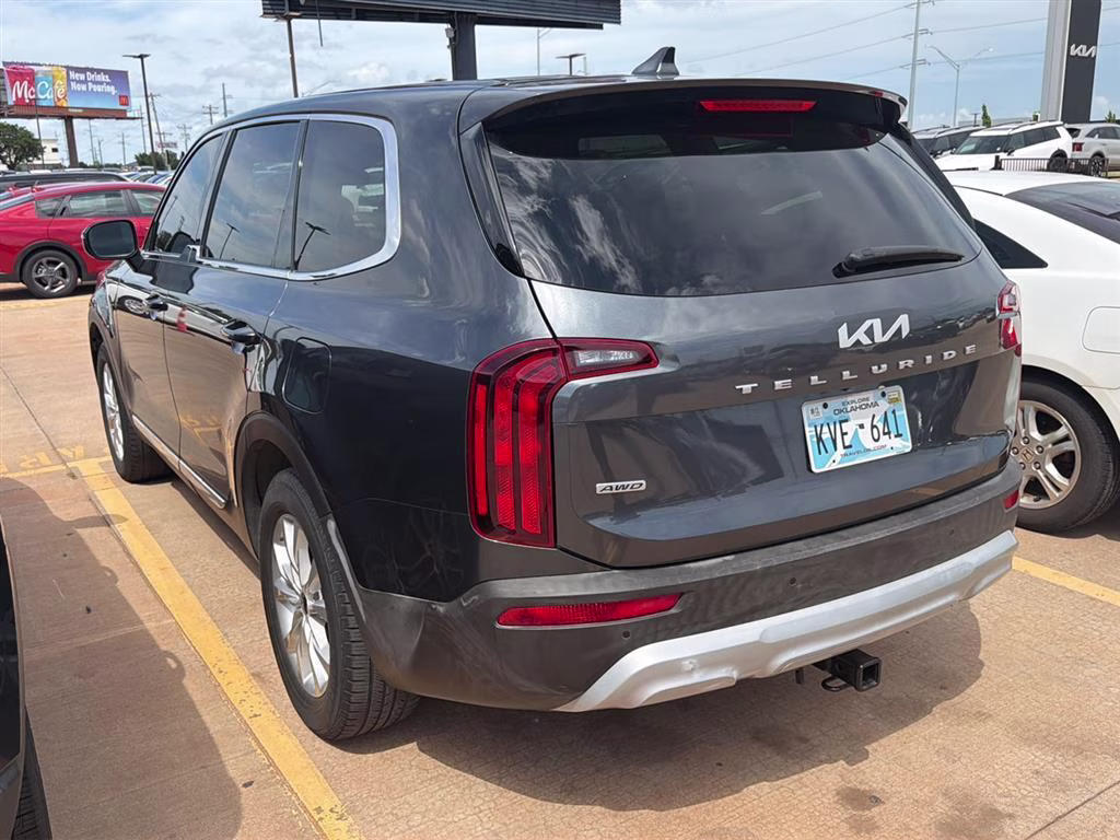 2022 Everlasting Silver Kia Telluride LX AWD SUV