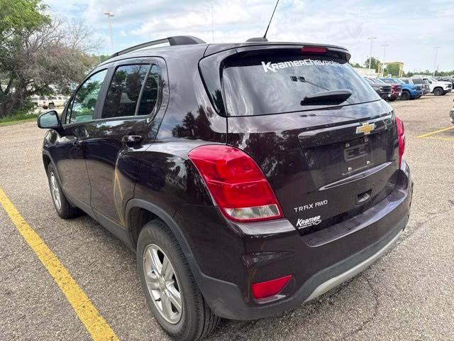2022 Black Cherry Metallic Chevrolet Trax LT AWD SUV
