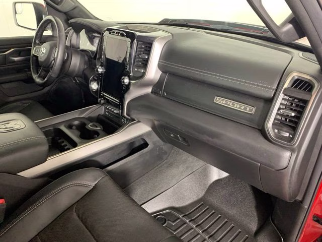 2019 Flame Red Clearcoat Ram 1500 Rebel 4X4 Truck