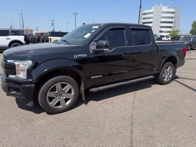 2018 Shadow Black Ford F-150 Lariat 4X4 Truck