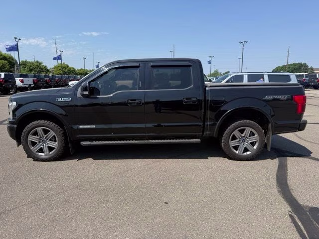 2018 Shadow Black Ford F-150 Lariat 4X4 Truck