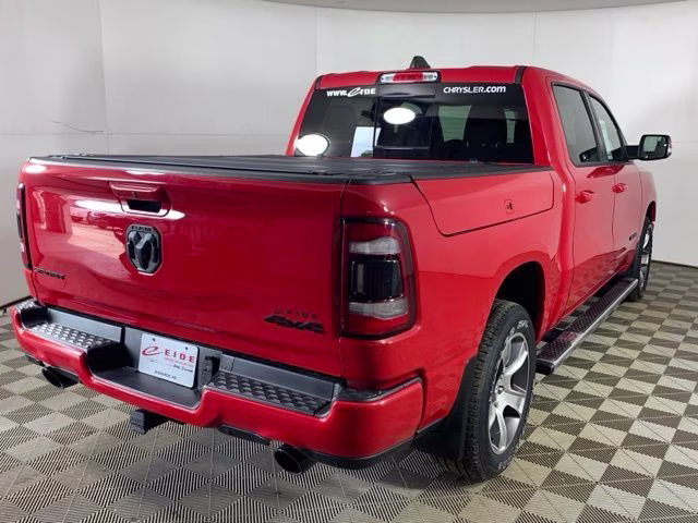 2019 Flame Red Clearcoat Ram 1500 Rebel 4X4 Truck