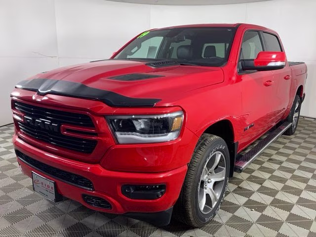 2019 Flame Red Clearcoat Ram 1500 Rebel 4X4 Truck
