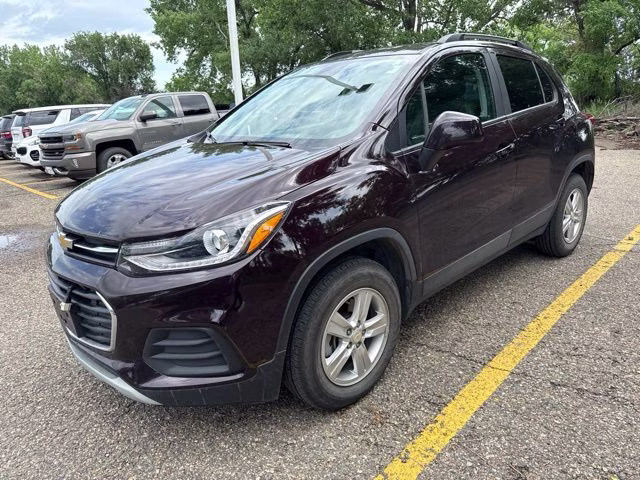 2022 Black Cherry Metallic Chevrolet Trax LT AWD SUV