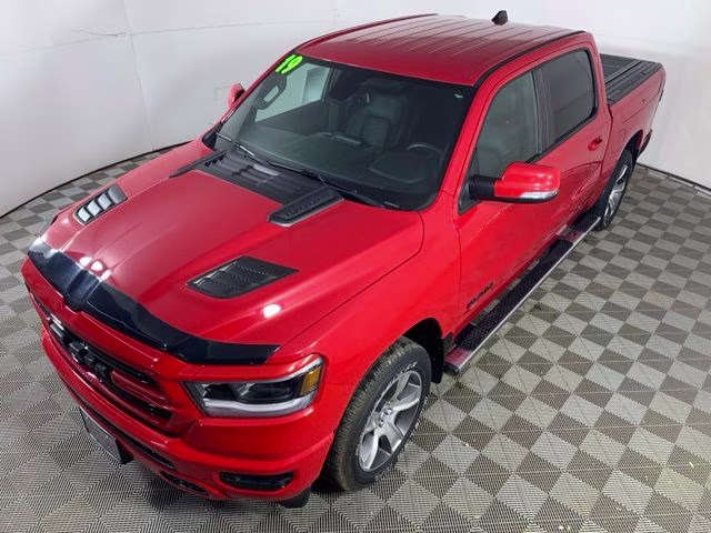 2019 Flame Red Clearcoat Ram 1500 Rebel 4X4 Truck
