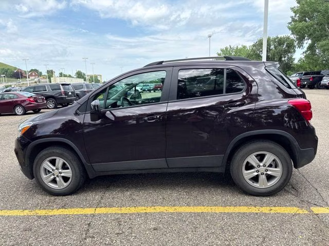 2022 Black Cherry Metallic Chevrolet Trax LT AWD SUV
