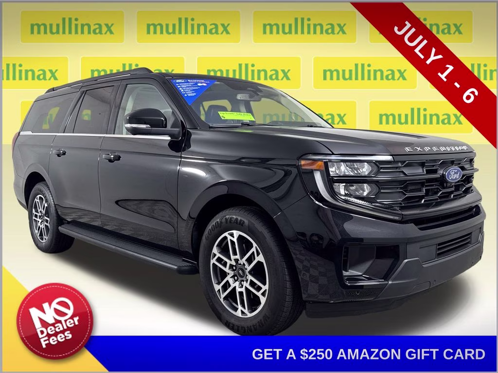 2025 Black Metallic Ford Expedition Max Active RWD SUV