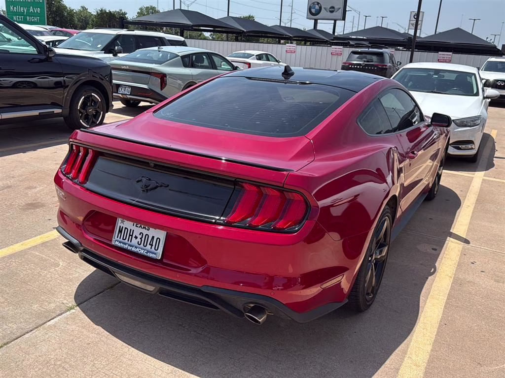 2022 Rapid Red Metallic Tinted Clearcoat Ford Mustang EcoBoost RWD Fastback