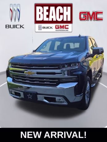2021 Northsky Blue Metallic Chevrolet Silverado 1500 LTZ 4X4 Truck