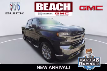 2021 Northsky Blue Metallic Chevrolet Silverado 1500 LTZ 4X4 Truck