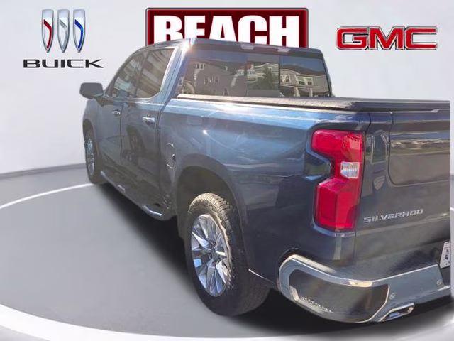 2021 Northsky Blue Metallic Chevrolet Silverado 1500 LTZ 4X4 Truck