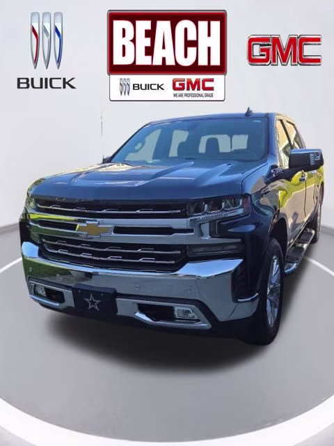 2021 Northsky Blue Metallic Chevrolet Silverado 1500 LTZ 4X4 Truck
