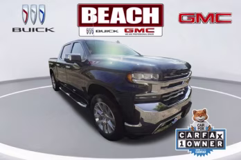 2021 Northsky Blue Metallic Chevrolet Silverado 1500 LTZ 4X4 Truck
