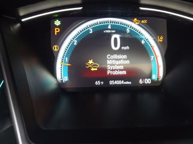 2020 White Honda Civic EX FWD Sedan