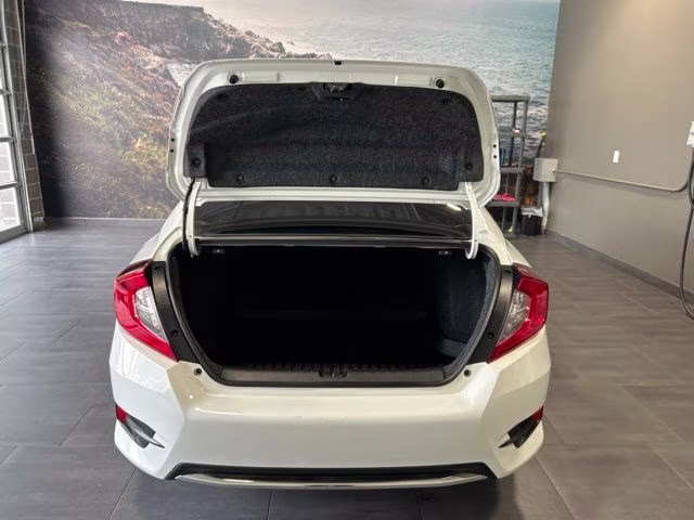 2020 White Honda Civic EX FWD Sedan