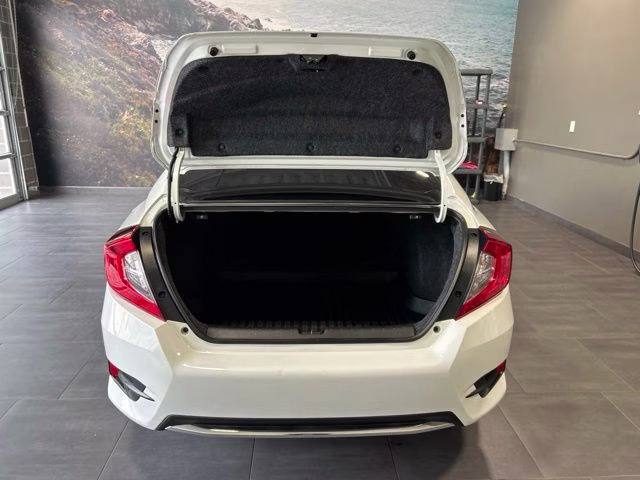 2020 White Honda Civic EX FWD Sedan