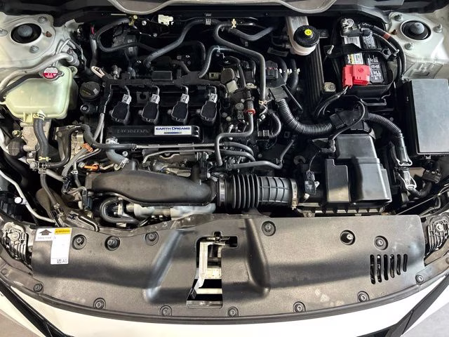 2020 White Honda Civic EX FWD Sedan