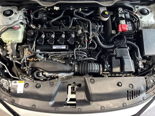 2020 White Honda Civic EX FWD Sedan