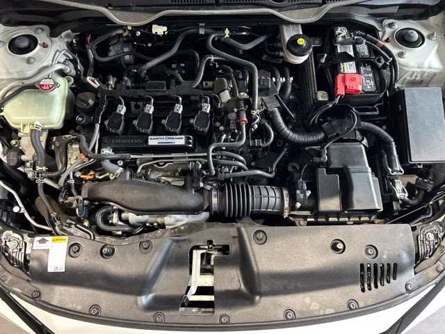 2020 White Honda Civic EX FWD Sedan