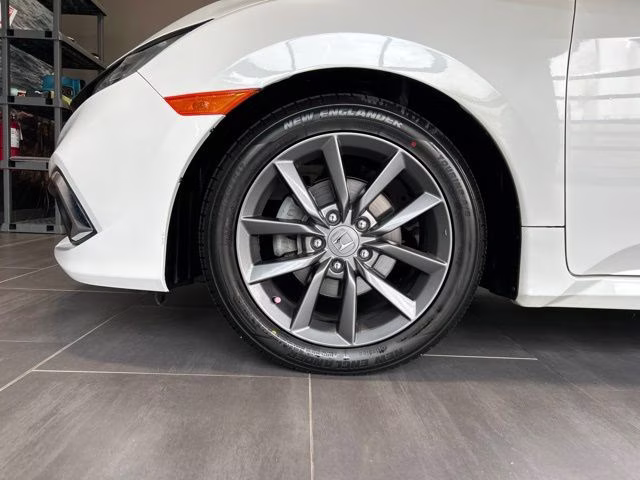 2020 White Honda Civic EX FWD Sedan