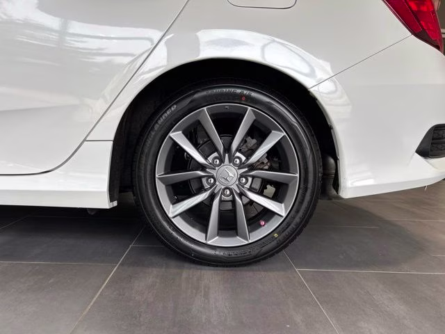 2020 White Honda Civic EX FWD Sedan