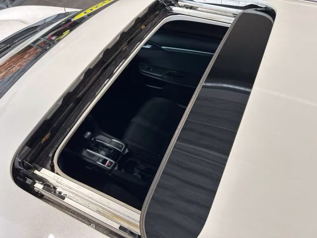 2020 White Honda Civic EX FWD Sedan
