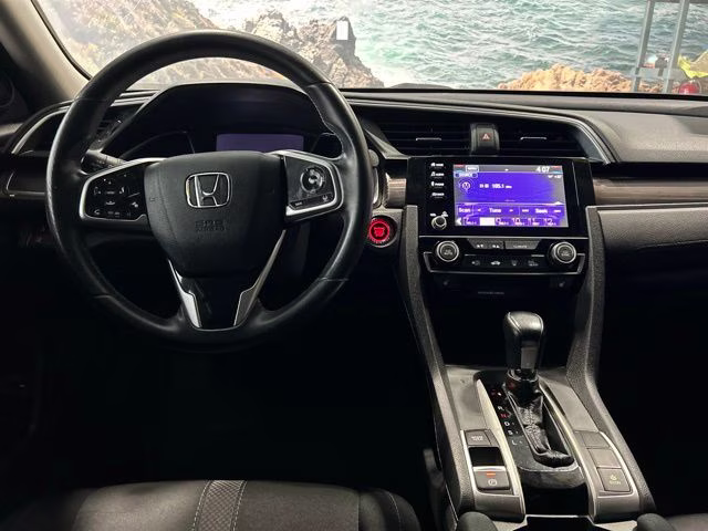 2020 White Honda Civic EX FWD Sedan