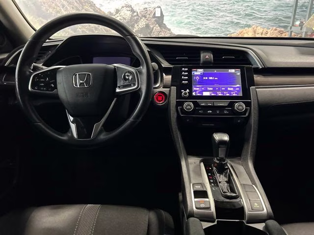 2020 White Honda Civic EX FWD Sedan