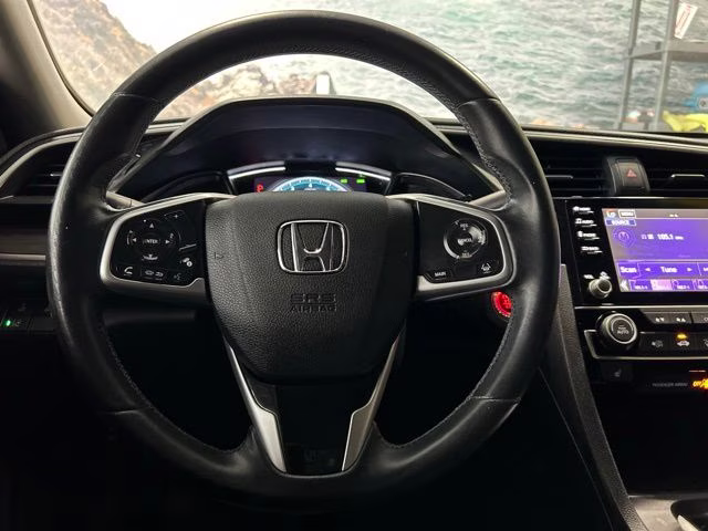 2020 White Honda Civic EX FWD Sedan